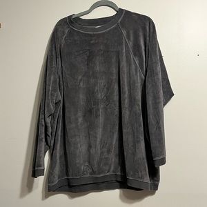 Aerie velour sweatshirt